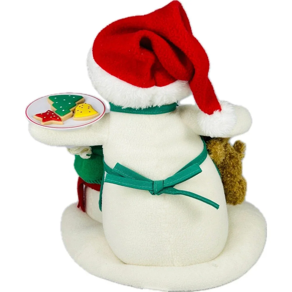 Hallmark‎ TIME FOR COOKIES 2015 Jingle Pals Plush Motion Sound Snowmen Dog Video
